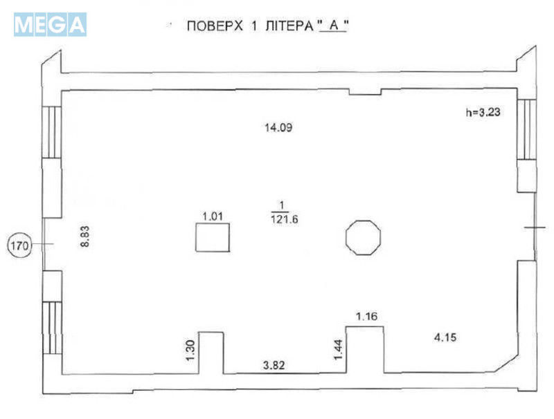 Продаж комерційної нерухомості, 277&nbsp;кв.м, <a class="location-link" href="/kiev/" title="Недвижимость Київ">Київ</a>, <a class="location-link" href="/kiev/shevchenkovskij/" title="Недвижимость Шевченківський район">Шевченківський р-н</a>, Перемоги просп., 45 (изображение 6)