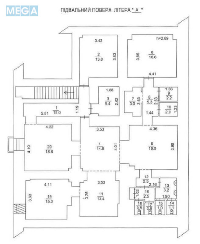 Продаж комерційної нерухомості, 277&nbsp;кв.м, <a class="location-link" href="/kiev/" title="Недвижимость Київ">Київ</a>, <a class="location-link" href="/kiev/shevchenkovskij/" title="Недвижимость Шевченківський район">Шевченківський р-н</a>, Перемоги просп., 45 (изображение 7)