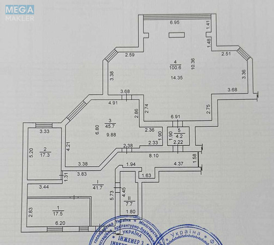 Продаж комерційної нерухомості, 185&nbsp;кв.м, под магазин, <a class="location-link" href="/brovary/" title="Недвижимость Бровари">Бровари</a>, Грушевського, 21 (изображение 9)