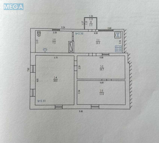 Продаж дома, 1&nbsp; поверх, 59&nbsp;кв.м, 3&nbsp;кімнати, ділянка 5&nbsp;соток, <a class="location-link" href="/poltava/" title="Недвижимость Полтава">Полтава</a>, <a class="location-link" href="/poltava/kievskij/" title="Недвижимость Київський район">Київський р-н</a>, Лугова, 1 (изображение 10)