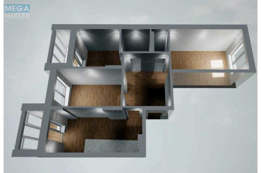 Продаж 3 кімнатної квартири (80,1/41,5/16,5), 8 пов. 25 пов. будинку, <a class="location-link" href="/kiev/" title="Недвижимость Київ">Київ</a>, <a class="location-link" href="/kiev/solomenskij/" title="Недвижимость Солом'янський район">Солом'янський р-н</a>, Кадетский Гай ул., 10 (изображение 7)