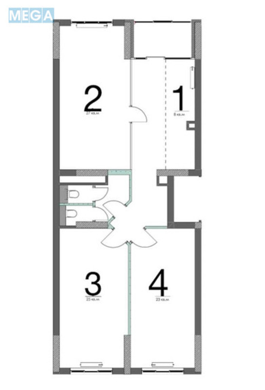 Оренда комерційної нерухомості, 25&nbsp;кв.м, под офис, <a class="location-link" href="/kiev/" title="Недвижимость Київ">Київ</a>, <a class="location-link" href="/kiev/podolskij/" title="Недвижимость Подільський район">Подільський р-н</a>, Тираспольская ул., 54 (изображение 3)