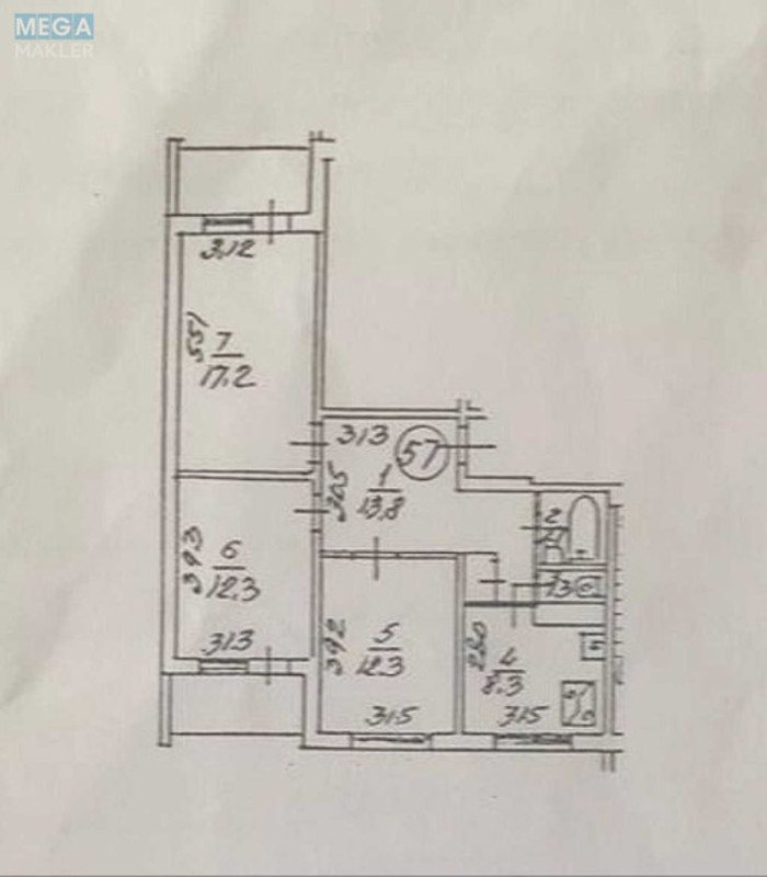 Продаж 3 кімнатної квартири (72/?/8,3), 15 пов. 16 пов. будинку, <a class="location-link" href="/kiev/" title="Недвижимость Київ">Київ</a>, <a class="location-link" href="/kiev/podolskij/" title="Недвижимость Подільський район">Подільський р-н</a>, Правды просп., 6а (изображение 2)