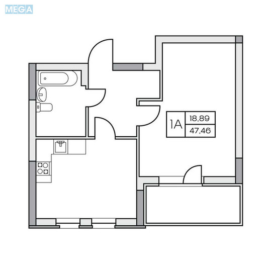 Новобудова, 16 поверхів, <a class="location-link" href="/kiev/" title="Недвижимость Київ">Київ</a>, <a class="location-link" href="/kiev/svyatoshinskij/" title="Недвижимость Святошинський район">Святошинський р-н</a>, Олеся Бердника вул., 1д (изображение 12)