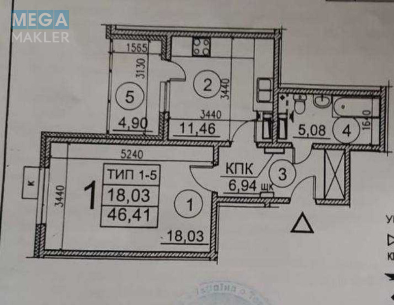 Оренда 1 кімнатної квартири, <a class="location-link" href="/kiev/" title="Недвижимость Київ">Київ</a>, <a class="location-link" href="/kiev/desnyanskij/" title="Недвижимость Деснянський район">Деснянський р-н</a>, Николая Закревского ул., 101а (изображение 15)