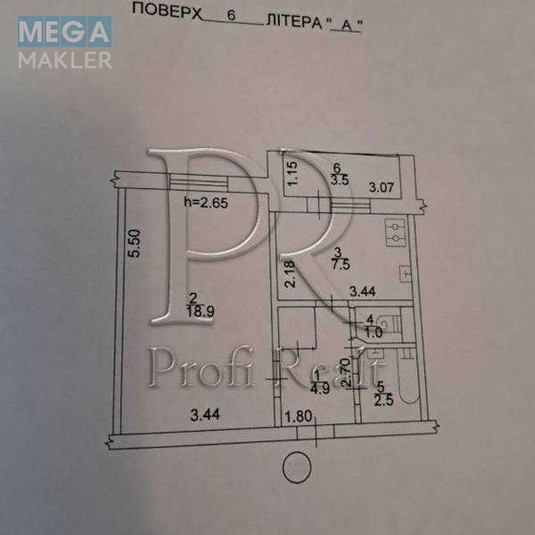 Продаж 1 кімнатної квартири (39/19/8), 6 пов. 9 пов. будинку, <a class="location-link" href="/kiev/" title="Недвижимость Київ">Київ</a>, <a class="location-link" href="/kiev/darnickij/" title="Недвижимость Дарницький район">Дарницький р-н</a>, Княжий Затон вулиця, 17Б (изображение 19)