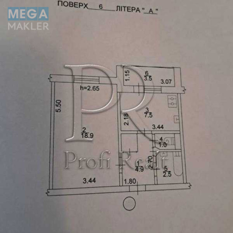 Продаж 1 кімнатної квартири (39/19/8), 6 пов. 9 пов. будинку, <a class="location-link" href="/kiev/" title="Недвижимость Київ">Київ</a>, <a class="location-link" href="/kiev/darnickij/" title="Недвижимость Дарницький район">Дарницький р-н</a>, Княжий Затон вулиця, 17Б (изображение 19)