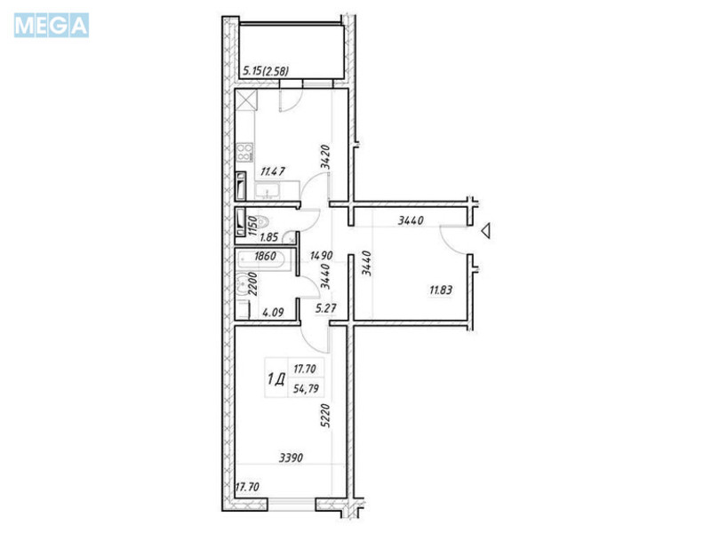 Новобудова, 25 поверхів, <a class="location-link" href="/kiev/" title="Недвижимость Київ">Київ</a>, <a class="location-link" href="/kiev/desnyanskij/" title="Недвижимость Деснянський район">Деснянський р-н</a>, Электротехническая ул., 43 (изображение 2)