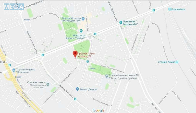Продаж комерційної нерухомості, 100,20 кв.м, под офис, <a class="location-link" href="/kiev/" title="Недвижимость Київ">Київ</a>, <a class="location-link" href="/kiev/svyatoshinskij/" title="Недвижимость Святошинський район">Святошинський р-н</a>, Леся Курбаса просп., 7б (изображение 21)