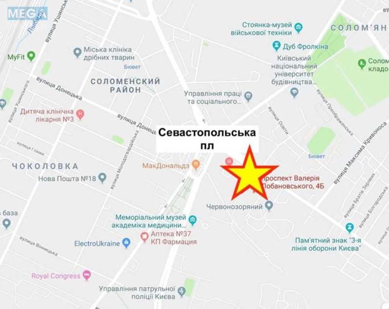 Оренда окремої будівлі/побудови, 212 кв.м, <a class="location-link" href="/kiev/" title="Недвижимость Київ">Київ</a>, <a class="location-link" href="/kiev/solomenskij/" title="Недвижимость Солом'янський район">Солом'янський р-н</a>, Валерія Лобановського вул., 4б (изображение 4)