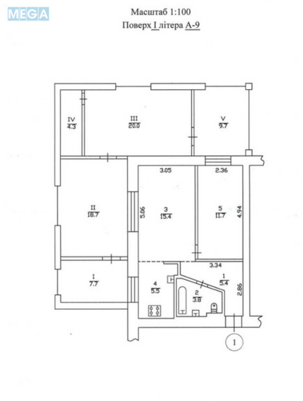 Продаж 2 кімнатної квартири (90/29/5,5), 1 пов. 9 пов. будинку, <a class="location-link" href="/kiev/" title="Недвижимость Київ">Київ</a>, <a class="location-link" href="/kiev/podolskij/" title="Недвижимость Подільський район">Подільський р-н</a>, Кирилловская ул., 99/1к3 (изображение 9)