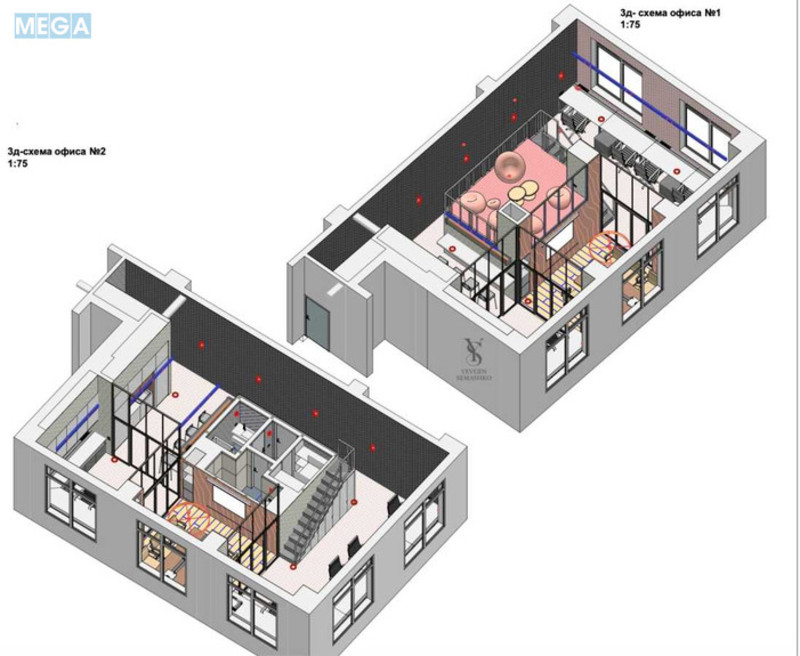 Продаж комерційної нерухомості, 71 кв.м, под офис, <a class="location-link" href="/kiev/" title="Недвижимость Київ">Київ</a>, <a class="location-link" href="/kiev/goloseevskij/" title="Недвижимость Голосіївський район">Голосіївський р-н</a>, Володимирська вул., 86а (изображение 20)