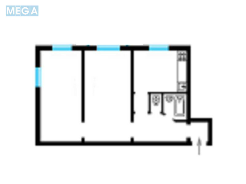 Продаж 2 кімнатної квартири (46,5/30,1/7), 1 пов. 5 пов. будинку, <a class="location-link" href="/kiev/" title="Недвижимость Київ">Київ</a>, <a class="location-link" href="/kiev/shevchenkovskij/" title="Недвижимость Шевченківський район">Шевченківський р-н</a>, Академіка Туполєва вул., 20Б (изображение 12)