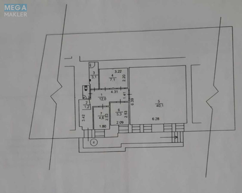Оренда комерційної нерухомості, 75 кв.м, под офис, <a class="location-link" href="/kiev/" title="Недвижимость Київ">Київ</a>, <a class="location-link" href="/kiev/pecherskij/" title="Недвижимость Печерський район">Печерський р-н</a>, Круглоуниверситетская ул., 14а (изображение 17)