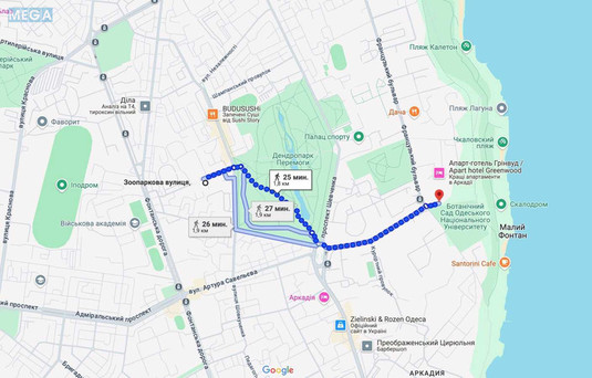Продаж 2 кімнатної квартири (36/26/4), 1 пов. 2 пов. будинку, <a class="location-link" href="/odessa/" title="Недвижимость Одеса">Одеса</a>, <a class="location-link" href="/odessa/primorskij/" title="Недвижимость Приморський район">Приморський р-н</a>, Зоопарковая, 11 (изображение 6)