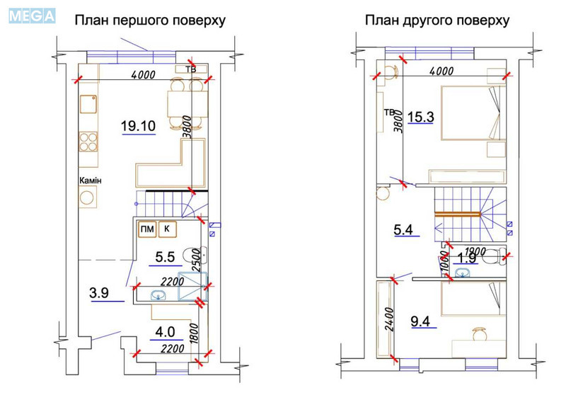 Продаж дома, 2 поверху, 75 кв.м, 4 кімнати, ділянка 1 сотка, <a class="location-link" href="/cherkassi/" title="Недвижимость Черкаси">Черкаси</a>, <a class="location-link" href="/cherkassi/pridneprovskij/" title="Недвижимость Придніпровський район">Придніпровський р-н</a>, Бандеры, 83 (изображение 13)
