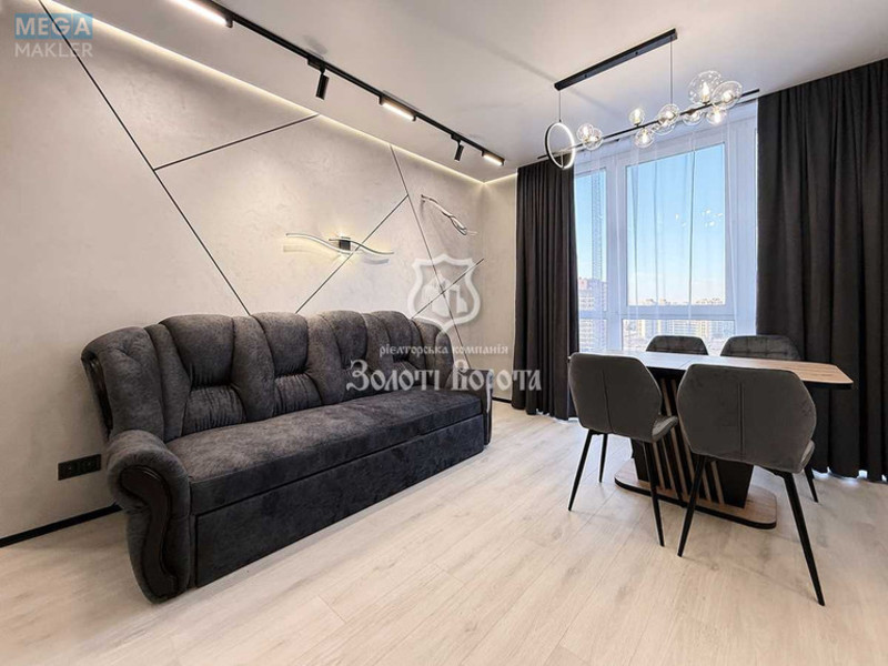 Продаж 2 кімнатної квартири (73,3/34/21,5), 21 пов. 25 пов. будинку, <a class="location-link" href="/kiev/" title="Недвижимость Київ">Київ</a>, <a class="location-link" href="/kiev/podolskij/" title="Недвижимость Подільський район">Подільський р-н</a>, Північно-Сирецька вул., 8 (изображение 2)