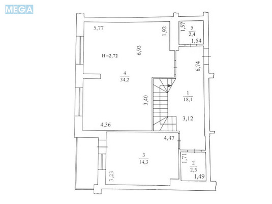 Продаж 6 кімнатної квартири (142/?/34), 24 пов. 25 пов. будинку, <a class="location-link" href="/kiev/" title="Недвижимость Київ">Київ</a>, <a class="location-link" href="/kiev/solomenskij/" title="Недвижимость Солом'янський район">Солом'янський р-н</a>, Полевая ул., 38 (изображение 14)