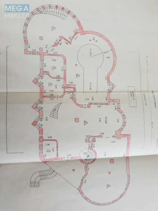 Продаж дома, 4 поверху, 1 500 кв.м, 10 кімнат, ділянка 15 соток, <a class="location-link" href="/kiev/" title="Недвижимость Київ">Київ</a>, <a class="location-link" href="/kiev/shevchenkovskij/" title="Недвижимость Шевченківський район">Шевченківський р-н</a>, Невская ул. (изображение 4)