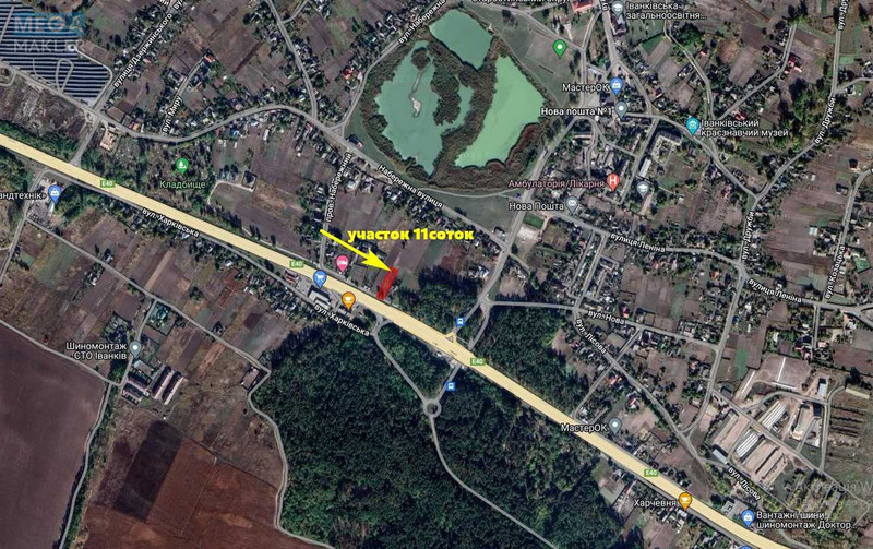 Продажа участка, 11 соток, участок под жилую застройку, <a class="location-link" href="/ivankov-selo-kv/" title="Недвижимость Іванків">Іванків</a>, Джерельна (изображение 2)
