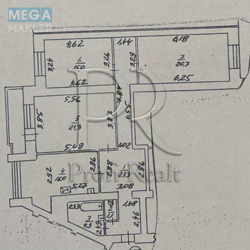 Продаж 3 кімнатної квартири (104/57/16), 4 пов. 11 пов. будинку, <a class="location-link" href="/kiev/" title="Недвижимость Київ">Київ</a>, <a class="location-link" href="/kiev/darnickij/" title="Недвижимость Дарницький район">Дарницький р-н</a>, Бажана Миколи проспект, 30 (изображение 20)