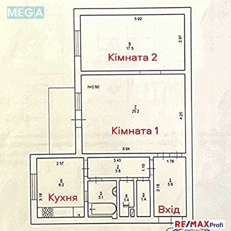 Продаж 2 кімнатної квартири (67/43/8,2), 4 пов. 6 пов. будинку, <a class="location-link" href="/kiev/" title="Недвижимость Київ">Київ</a>, <a class="location-link" href="/kiev/pecherskij/" title="Недвижимость Печерський район">Печерський р-н</a>, Лютеранская ул., 8 (изображение 22)