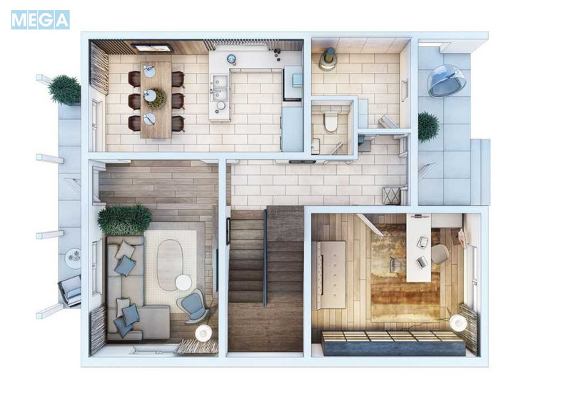 Продаж дома, 2 поверху, 165 кв.м, 5 кімнат, ділянка 5 соток, <a class="location-link" href="/ivankovichi/" title="Недвижимость Іванковичі">Іванковичі</a>, Молодежная (изображение 7)
