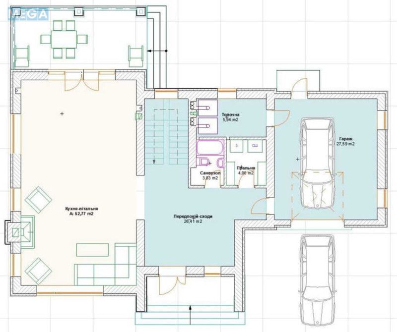 Продаж дома, 2 поверху, 230 кв.м, 4 кімнати, ділянка 12 соток, <a class="location-link" href="/irpen/" title="Недвижимость Ірпінь">Ірпінь</a>, Найкраща (изображение 3)