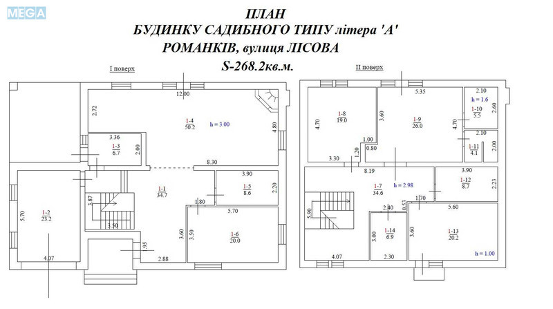 Продаж дома, 2 поверху, 268 кв.м, 5 кімнат, ділянка 14 соток, <a class="location-link" href="/romankov/" title="Недвижимость Романків">Романків</a>, Розкішна (изображение 2)