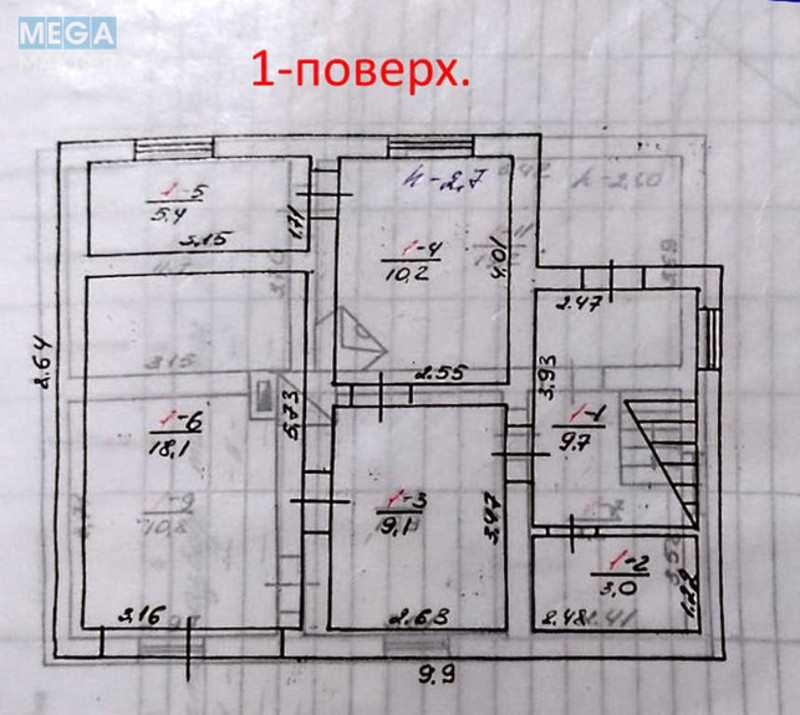 Продаж дома, 2 поверху, 112 кв.м, 5 кімнат, ділянка 7 соток, <a class="location-link" href="/nikolaevka-selo-kv-makarovskij-rajon/" title="Недвижимость Миколаївка">Миколаївка</a>, николаевская (изображение 2)
