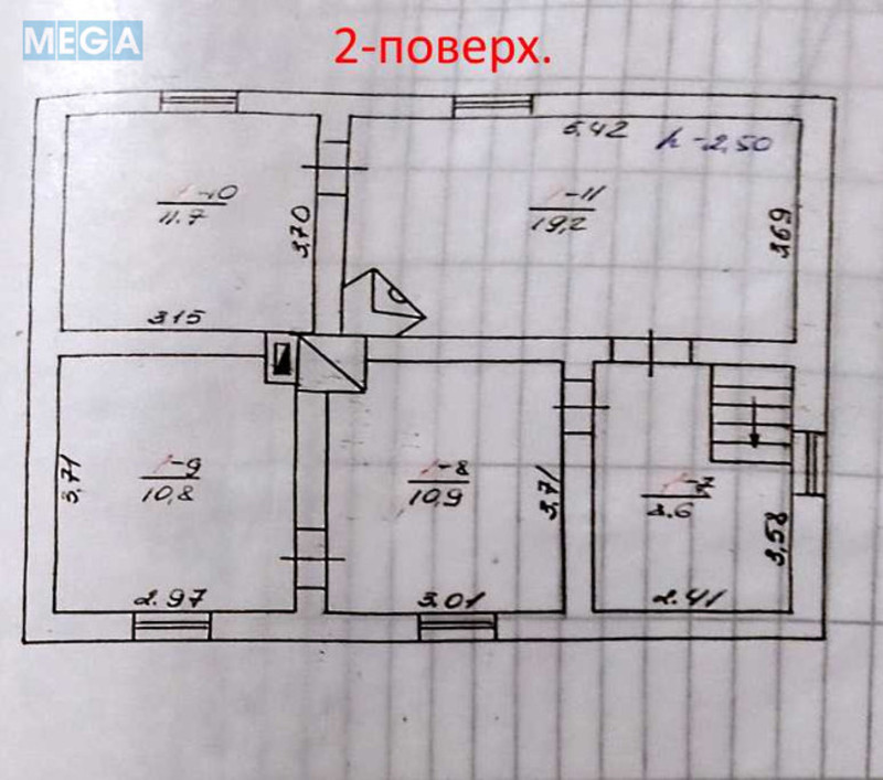 Продаж дома, 2 поверху, 112 кв.м, 5 кімнат, ділянка 7 соток, <a class="location-link" href="/nikolaevka-selo-kv-makarovskij-rajon/" title="Недвижимость Миколаївка">Миколаївка</a>, николаевская (изображение 3)