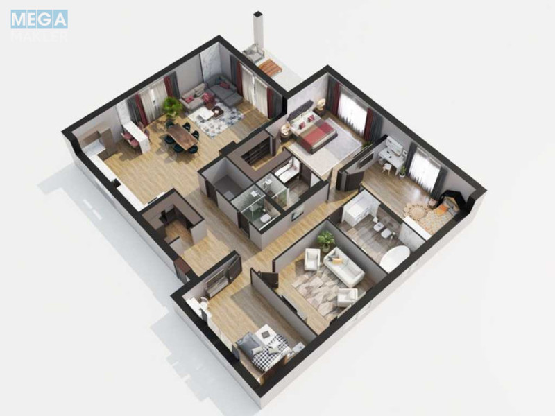 Продаж дома, 1 поверх, 185 кв.м, 5 кімнат, ділянка 10 соток, <a class="location-link" href="/bucha/" title="Недвижимость Буча">Буча</a>, Киево Мироцкая (изображение 7)