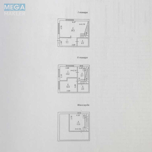 Продаж дома, 3&nbsp;поверху, 79&nbsp;кв.м, 4&nbsp;кімнати, <a class="location-link" href="/hotov/" title="Недвижимость Хотів">Хотів</a>, Молодіжна, 114 (изображение 10)