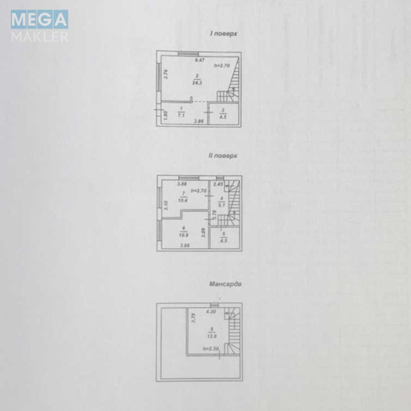 Продаж дома, 3 поверху, 79 кв.м, 4 кімнати, <a class="location-link" href="/hotov/" title="Недвижимость Хотів">Хотів</a>, <a class="location-link" href="/hotov/desnyanskij/" title="Недвижимость Деснянский район">Деснянский р-н</a>, Молодіжна, 114 (изображение 10)