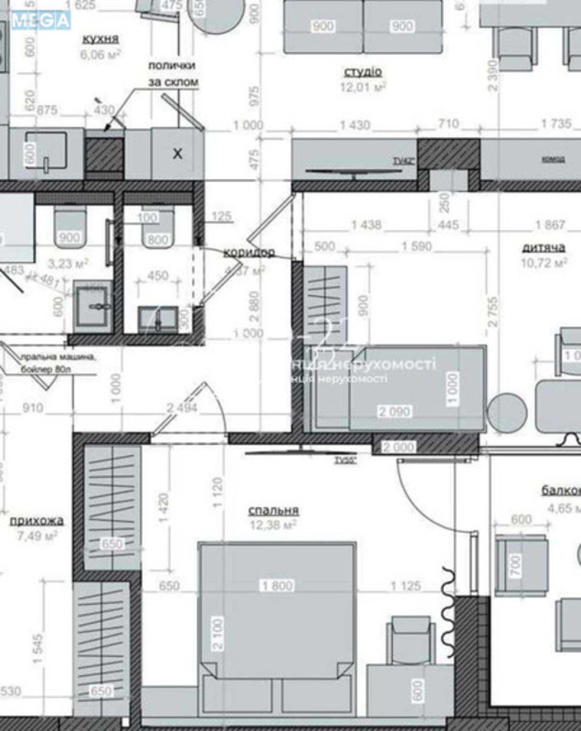 Оренда 2 кімнатної квартири, <a class="location-link" href="/kiev/" title="Недвижимость Київ">Київ</a>, <a class="location-link" href="/kiev/podolskij/" title="Недвижимость Подільський район">Подільський р-н</a>, улица Набережно-рыбальская, 5 (изображение 8)