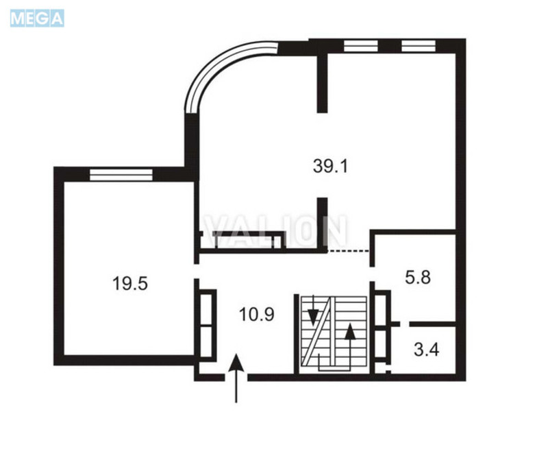 Продаж 4 кімнатної квартири (162/98/13), 27 пов. 28 пов. будинку, <a class="location-link" href="/kiev/" title="Недвижимость Київ">Київ</a>, <a class="location-link" href="/kiev/darnickij/" title="Недвижимость Дарницький район">Дарницький р-н</a>, Анни Ахматової вул., 13Д (изображение 15)