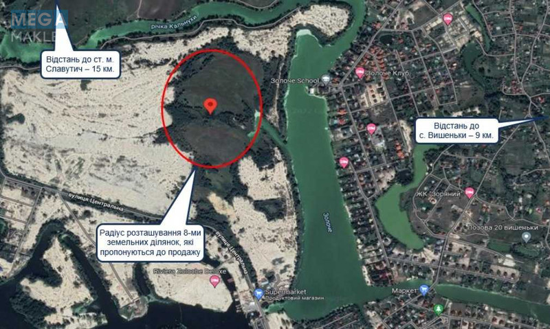 Продажа участка, 12 соток, земля сельскохозяйственного назначения, <a class="location-link" href="/vishenki-selo-kv/" title="Недвижимость Вишеньки">Вишеньки</a>, СТ Либідь (изображение 4)