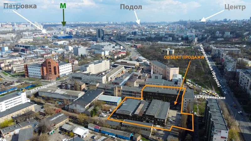 Продаж окремої будівлі/побудови, 6 430 кв.м, <a class="location-link" href="/kiev/" title="Недвижимость Київ">Київ</a>, <a class="location-link" href="/kiev/obolonskij/" title="Недвижимость Оболонський район">Оболонський р-н</a>, Куренівська вул., 5/7 (изображение 10)