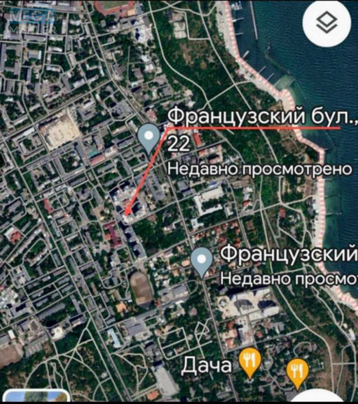 Оренда 3 кімнатної квартири, <a class="location-link" href="/odessa/" title="Недвижимость Одеса">Одеса</a>, <a class="location-link" href="/odessa/primorskij/" title="Недвижимость Приморський район">Приморський р-н</a>, Французский бульвар, 22/2 (изображение 20)