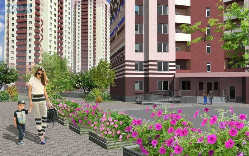 Новобудова, 26 поверхів, <a class="location-link" href="/kiev/" title="Недвижимость Київ">Київ</a>, <a class="location-link" href="/kiev/darnickij/" title="Недвижимость Дарницький район">Дарницький р-н</a>, Софії Русової вул., 27 (изображение 9)