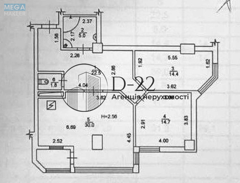 Продаж 3 кімнатної квартири (92/29/30), 7 пов. 25 пов. будинку, <a class="location-link" href="/kiev/" title="Недвижимость Київ">Київ</a>, <a class="location-link" href="/kiev/solomenskij/" title="Недвижимость Солом'янський район">Солом'янський р-н</a>, Вадима Гетьмана вул., 1-В (изображение 21)