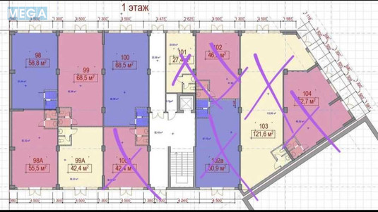 Продаж комерційної нерухомості, 68,50&nbsp;кв.м, под магазин, <a class="location-link" href="/kiev/" title="Недвижимость Київ">Київ</a>, <a class="location-link" href="/kiev/shevchenkovskij/" title="Недвижимость Шевченківський район">Шевченківський р-н</a>, Глубочицкая ул., 17 (изображение 9)