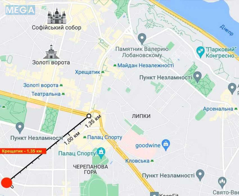 Продаж окремої будівлі/побудови, 16 000 кв.м, <a class="location-link" href="/kiev/" title="Недвижимость Київ">Київ</a>, <a class="location-link" href="/kiev/goloseevskij/" title="Недвижимость Голосіївський район">Голосіївський р-н</a>, Владимирская ул., 1 (изображение 2)