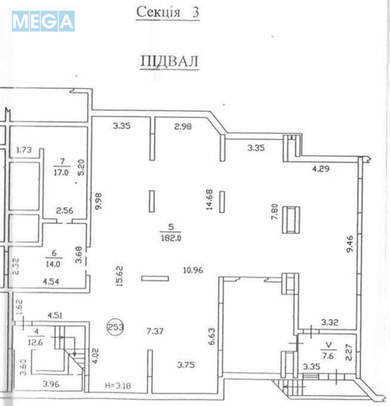 Продаж комерційної нерухомості, 256,10 кв.м, под магазин, <a class="location-link" href="/kiev/" title="Недвижимость Київ">Київ</a>, <a class="location-link" href="/kiev/goloseevskij/" title="Недвижимость Голосіївський район">Голосіївський р-н</a>, Композитора Мейтуса вул., 4А (изображение 2)