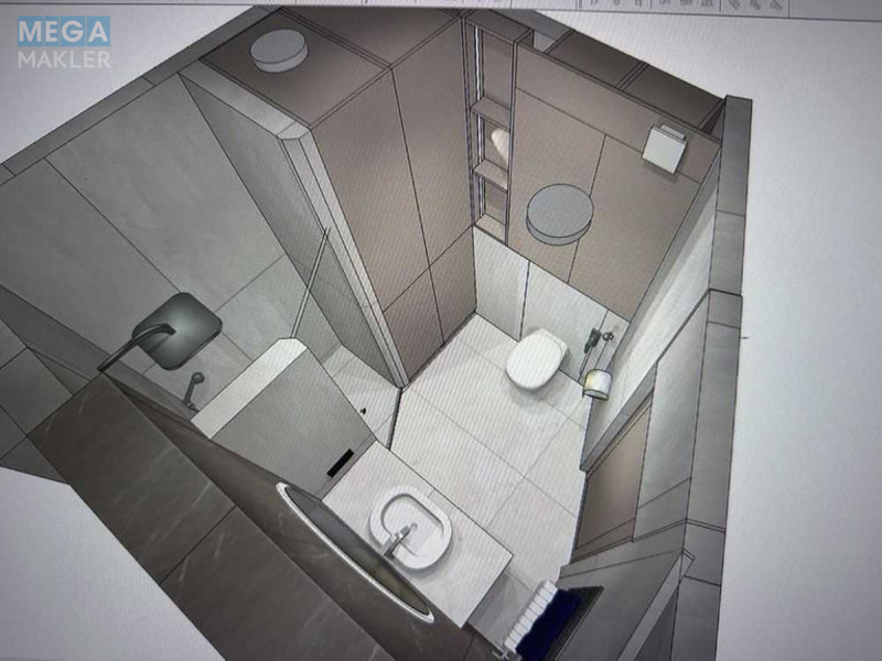 Продаж 3 кімнатної квартири (76,1/?/20), 9 пов. 23 пов. будинку, <a class="location-link" href="/kiev/" title="Недвижимость Київ">Київ</a>, <a class="location-link" href="/kiev/goloseevskij/" title="Недвижимость Голосіївський район">Голосіївський р-н</a>, Михайла Максимовича вул., 32Б (изображение 13)