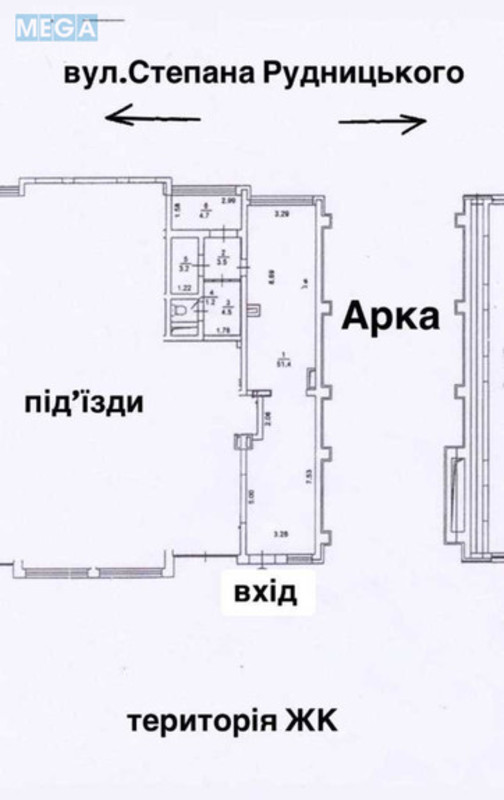 Продаж окремої будівлі/побудови, 68,50 кв.м, <a class="location-link" href="/kiev/" title="Недвижимость Київ">Київ</a>, <a class="location-link" href="/kiev/goloseevskij/" title="Недвижимость Голосіївський район">Голосіївський р-н</a>, Степана Рудницкого ул. (изображение 14)