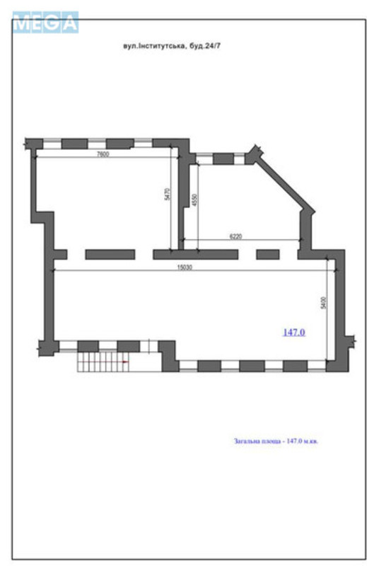 Продаж окремої будівлі/побудови, 147 кв.м, <a class="location-link" href="/kiev/" title="Недвижимость Київ">Київ</a>, <a class="location-link" href="/kiev/pecherskij/" title="Недвижимость Печерський район">Печерський р-н</a>, Інститутська вул., 24/7 (изображение 2)