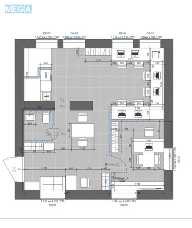 Продаж комерційної нерухомості, 103,50 кв.м, под офис, <a class="location-link" href="/kiev/" title="Недвижимость Київ">Київ</a>, <a class="location-link" href="/kiev/pecherskij/" title="Недвижимость Печерський район">Печерський р-н</a>, Липский пер., 9б (изображение 11)