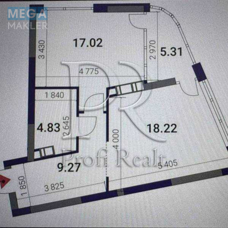 Продаж 1 кімнатної квартири (55/17/18), 18 пов. 26 пов. будинку, <a class="location-link" href="/kiev/" title="Недвижимость Київ">Київ</a>, <a class="location-link" href="/kiev/darnickij/" title="Недвижимость Дарницький район">Дарницький р-н</a>, Причальна вулиця, 10 (изображение 16)