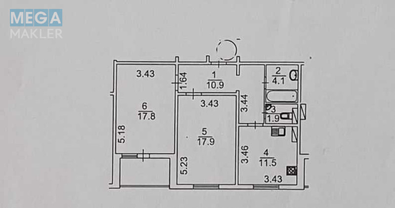 Оренда 2 кімнатної квартири, <a class="location-link" href="/kiev/" title="Недвижимость Київ">Київ</a>, <a class="location-link" href="/kiev/darnickij/" title="Недвижимость Дарницький район">Дарницький р-н</a>, Елены Пчилки ул., 4 (изображение 21)